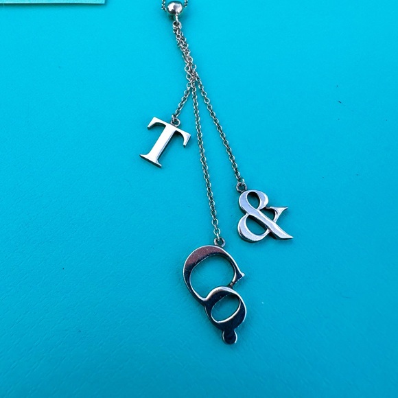 Tiffany & Co Dangle Lariat Necklace 16 inches - Picture 3 of 8